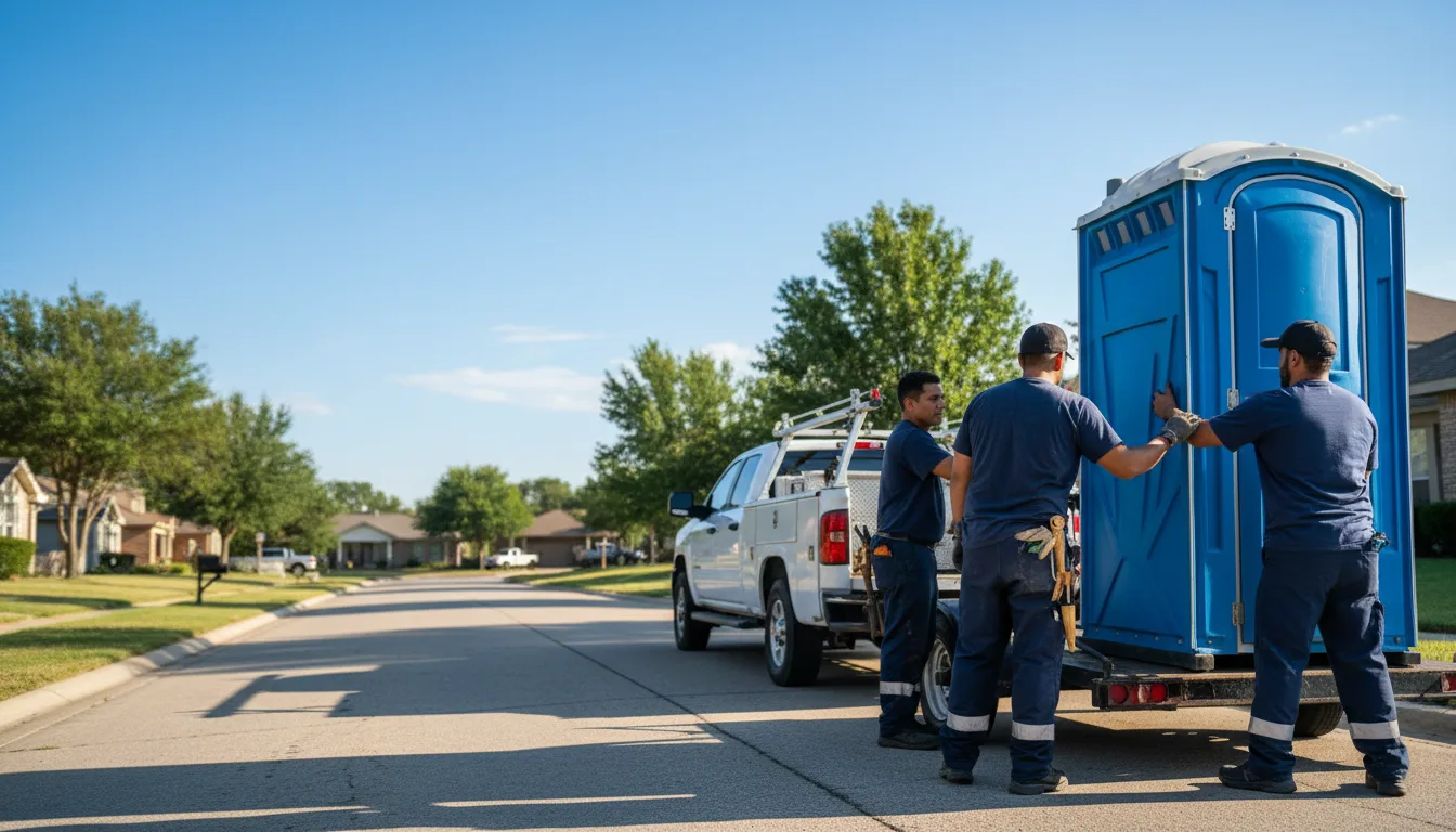 Portable Toilet Rental in Bridgeport, TX near me